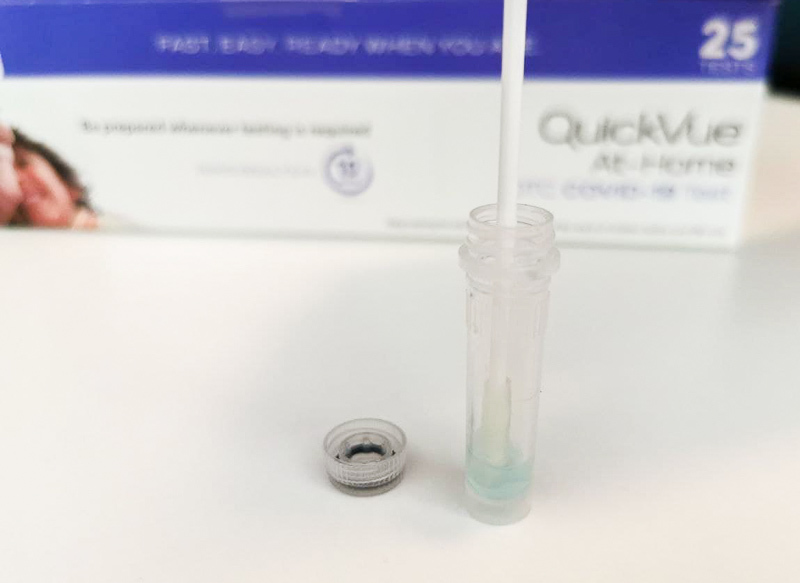 Quickvue At-home Otc Covid-19 Test Kit In Denmark