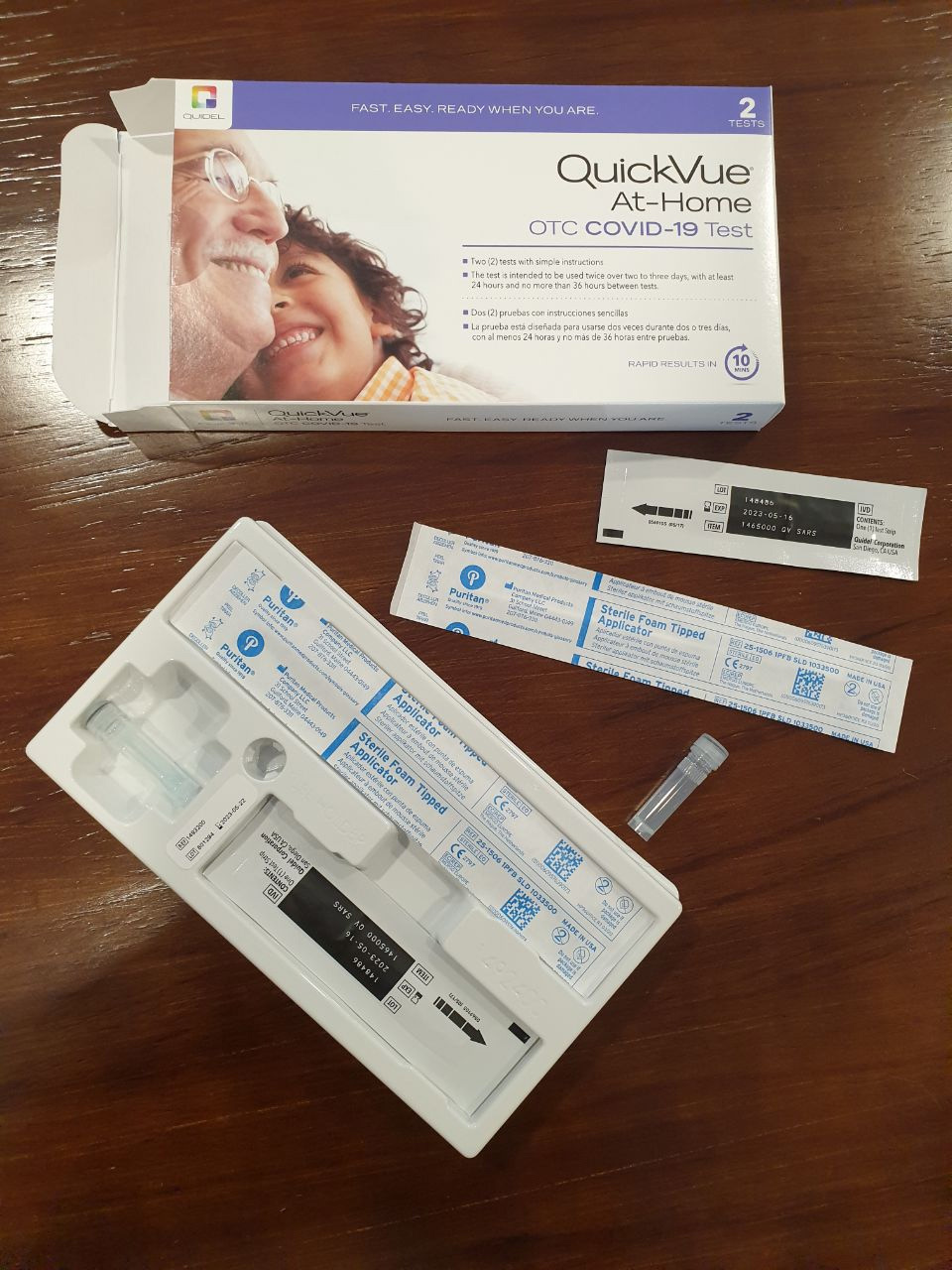 Quickvue At-home Otc Covid-19 Test Kit In Switzerland