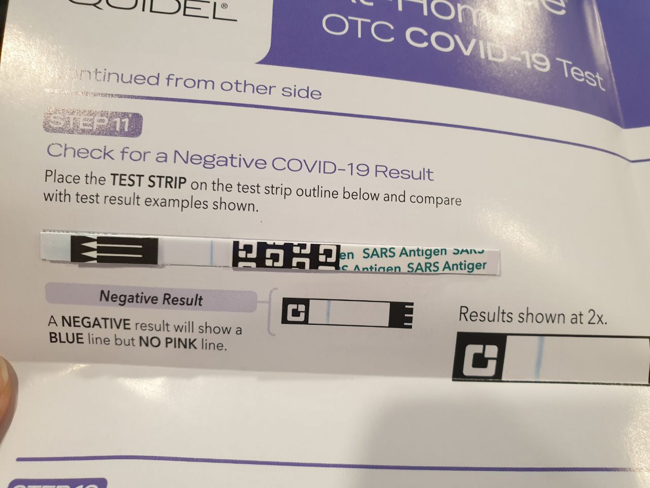 Quickvue At-home Otc Covid-19 Test Kit In Switzerland