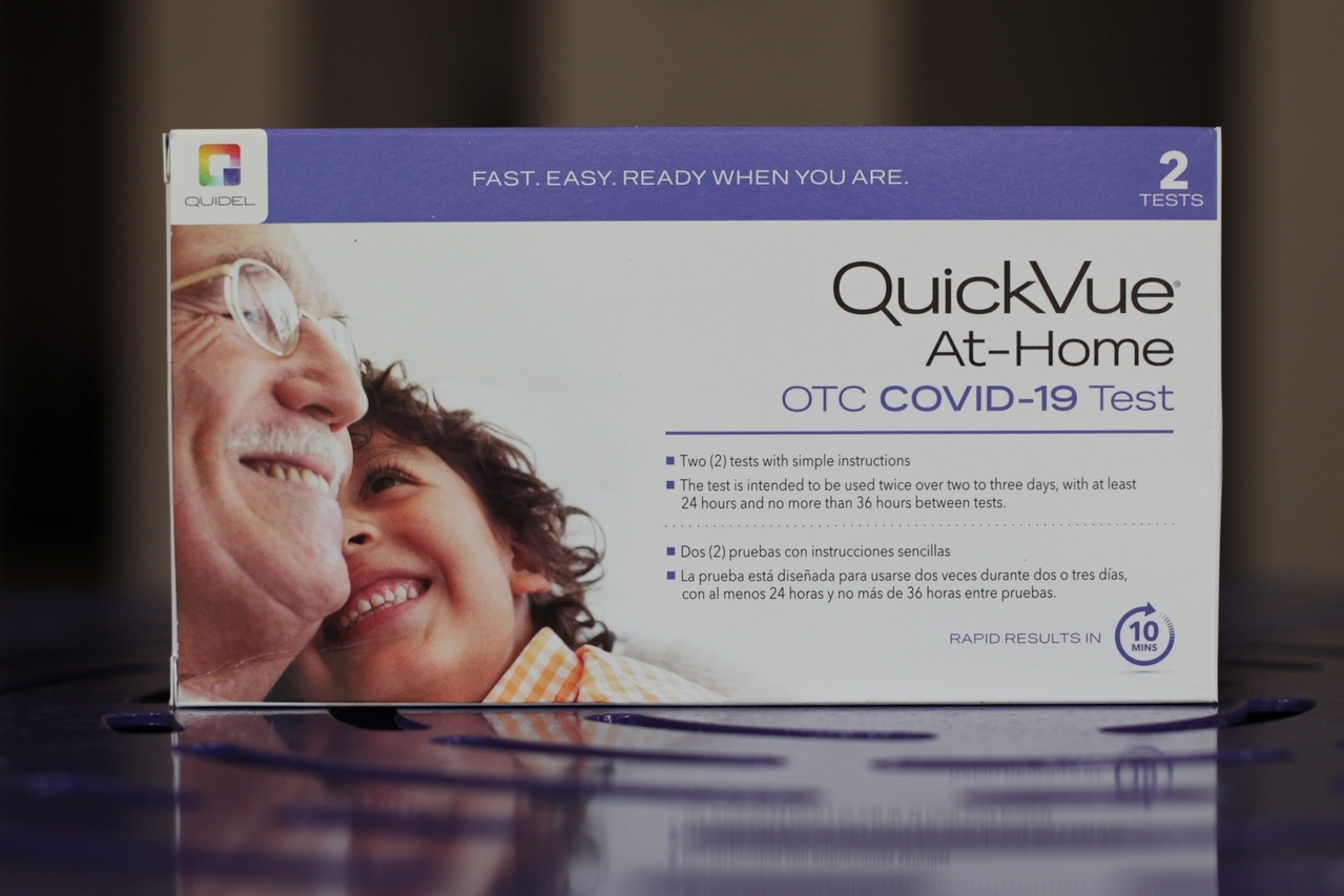 Quickvue At-home Otc Covid-19 Test Kit In United Arab Emirates