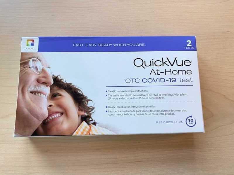 Quickvue At-home Otc Covid-19 Test Kit In United Arab Emirates