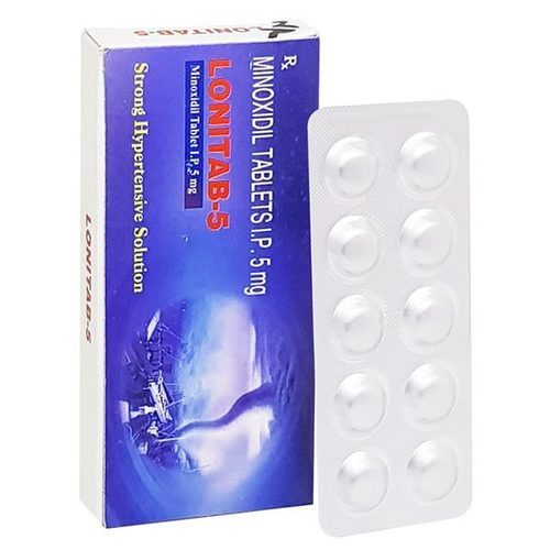 मिनोक्सीडिल टैबलेट आईपी 5 मिग्रा