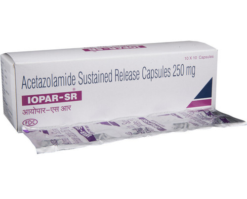 Acetazolamide Sustained Release Capsules 250 Mg Age Group: Adult