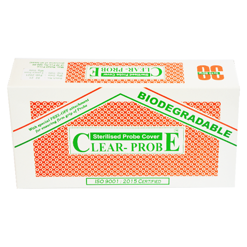 Clear Probe Cover - Medical Grade Disposable Probe Cover, 8.5 Inch Length X 3 Inch Diameter, Sterile For Ultrasound And Post-surgical Use