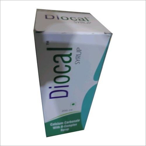 200 Ml Diocal Syrup Ingredients: Calcium Carbonate + B