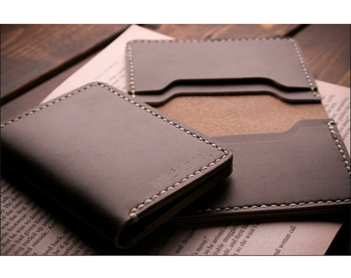 All Leather Card Holder