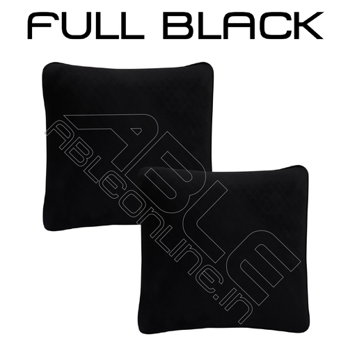 व्हाइट एबल वेलवेट कार सीट कुशन