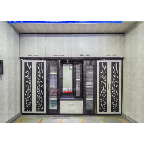 सफेद पीवीसी खोलने योग्य अलमारी