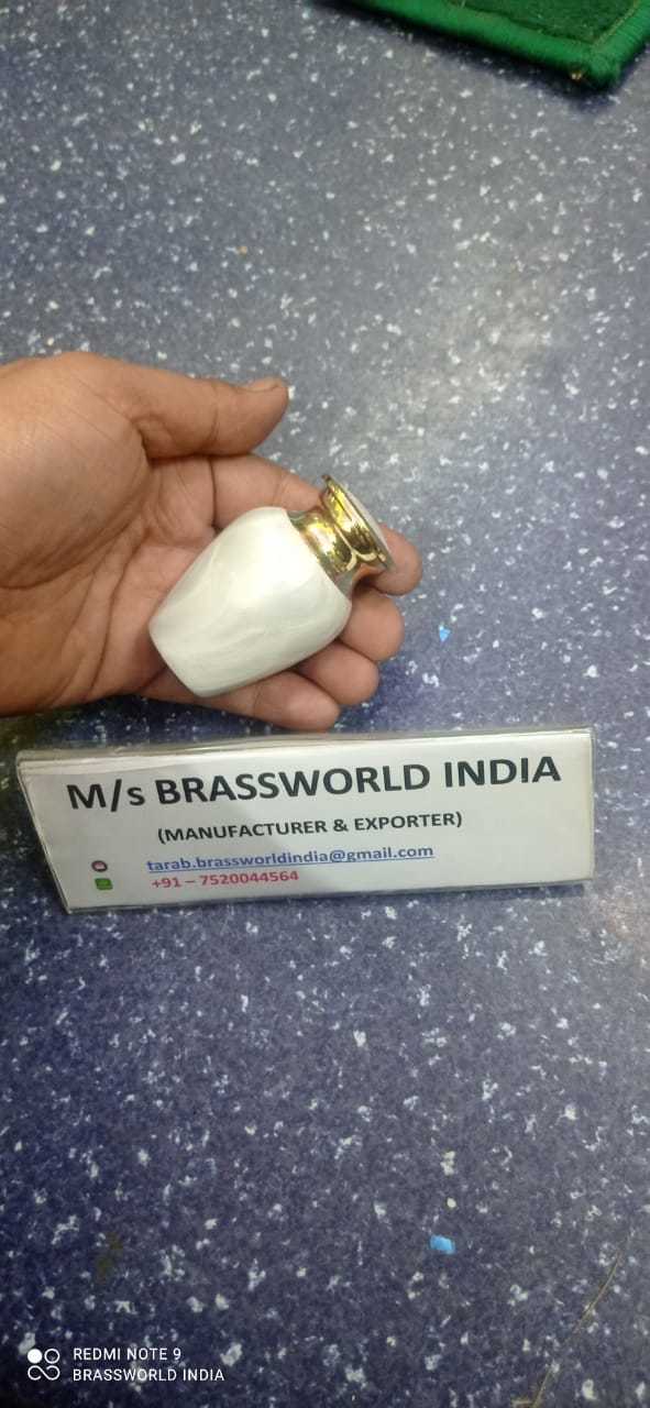Mini White Funeral Urn For Human Ashes