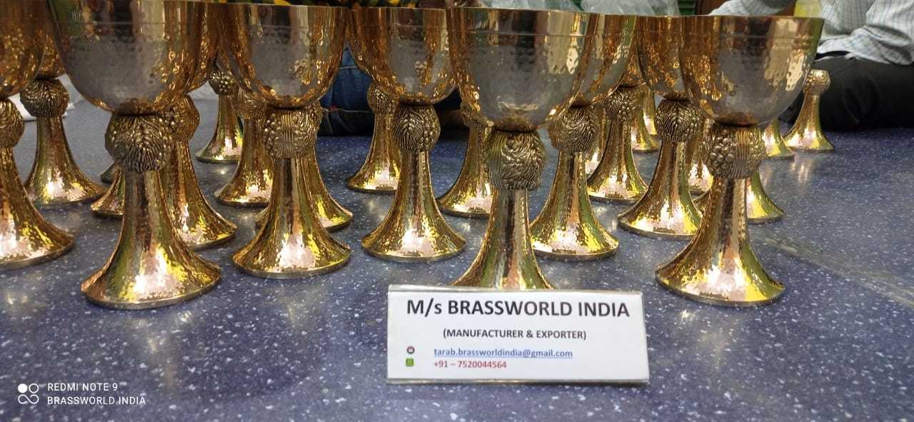 Brass High Quality Chalice By Brassworld India