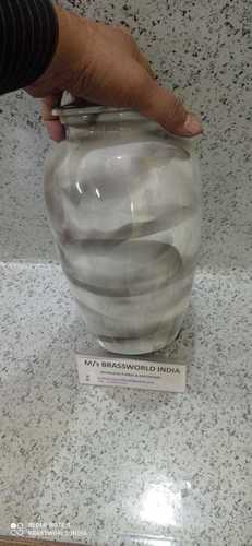 ALUMINIUM WHITE PLAIN CREMATION URN FUNERAL SUPPLIES