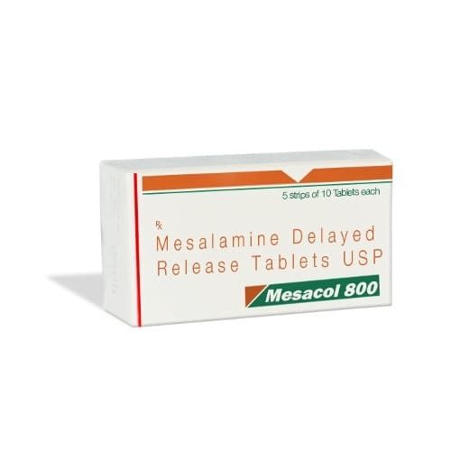 Mesalamine Delayed Release Tablets Usp 800 Mg General Medicines