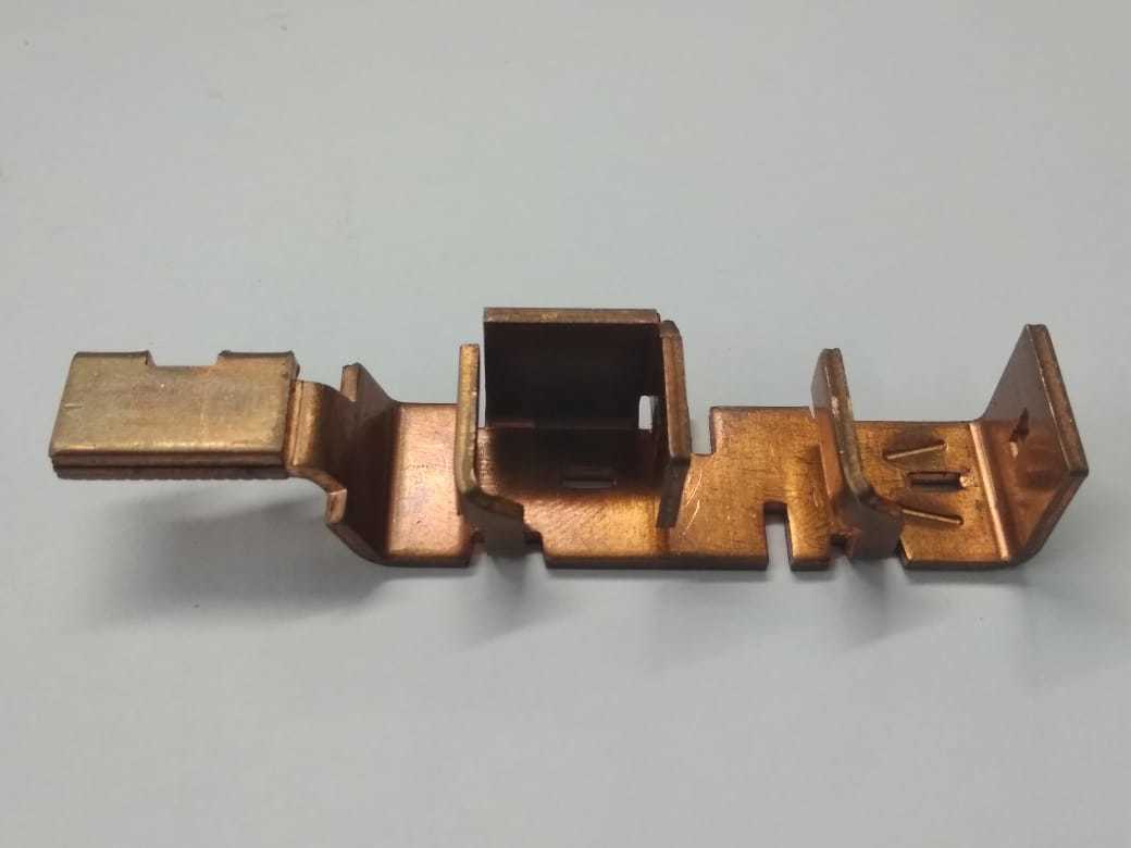 Press Tool Parts - Phosphor Bronze, 0.80mm Thickness | Iso 9001:2015 Certified, High Precision Manufacturing, Surface Finishing Facility