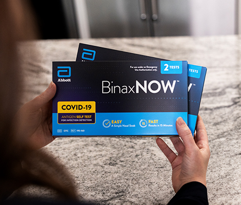 Abbott Binaxnow At Home Antigen Self Test In America