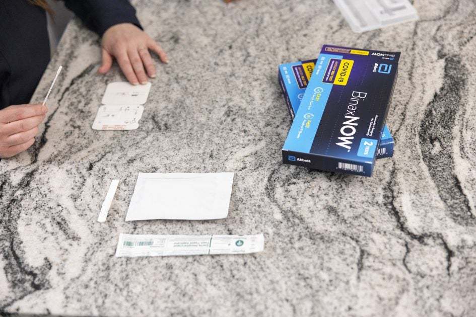 Abbott Binaxnow At Home Antigen Self Test In America