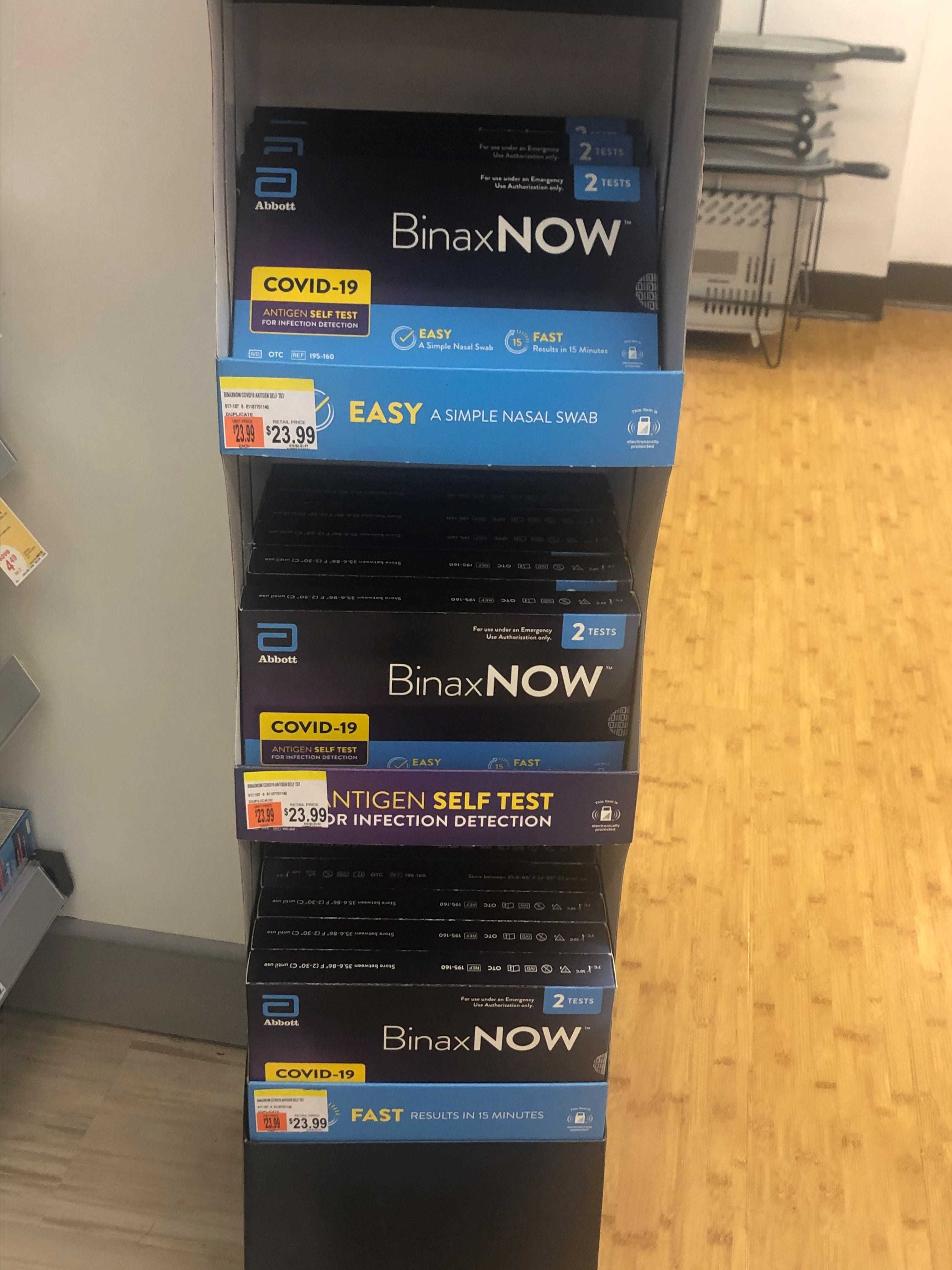 Abbott Binaxnow At Home Antigen Self Test In Spain
