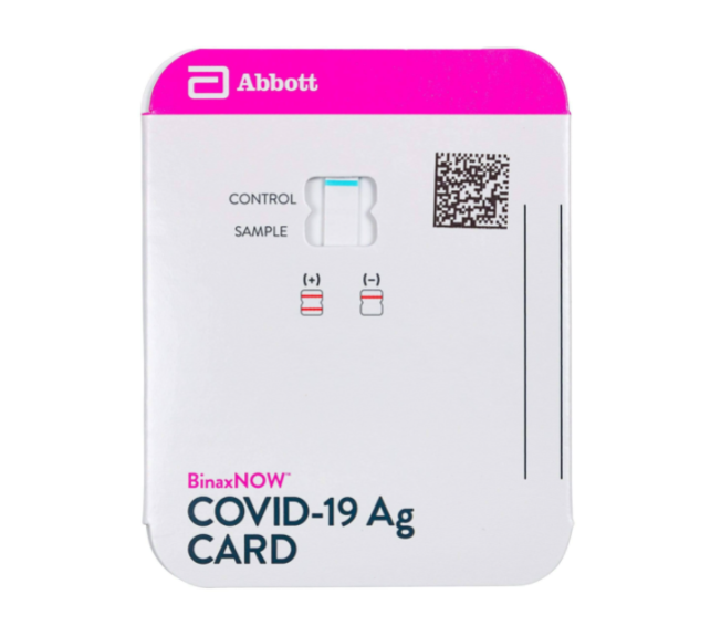 Abbott Binaxnow At Home Antigen Self Test In Afghanistan