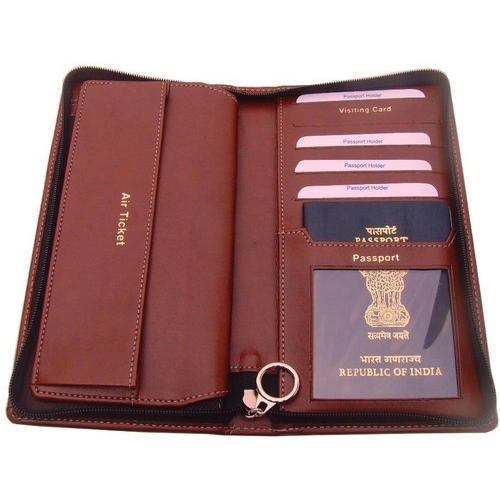Wallets & Passport Holder - Multi-compartment Design, Versatile Storage For Tickets & Passes, Available In Various Colors And Materials