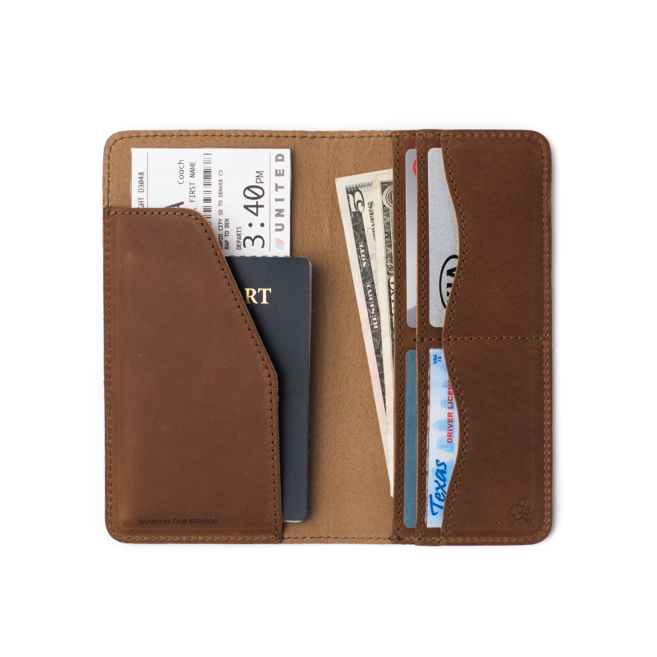 Wallets & Passport Holder - Multi-compartment Design, Versatile Storage For Tickets & Passes, Available In Various Colors And Materials