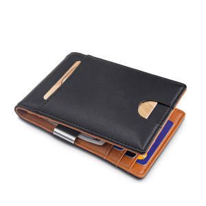 Card Holder - Stainless Steel, Classic Design | Convenient Storage For Business Cards, Atm, Credit & Driving License Cards
