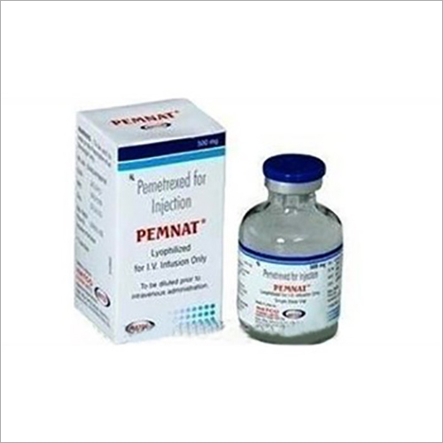 Pemnat Injection - Liquid Formulation with Pemetrexed, Designed for Lung Cancer and Mesothelioma Treatment, Suitable for Adults and Children, Prescription Dosage Required, Store in Cool and Dry Place