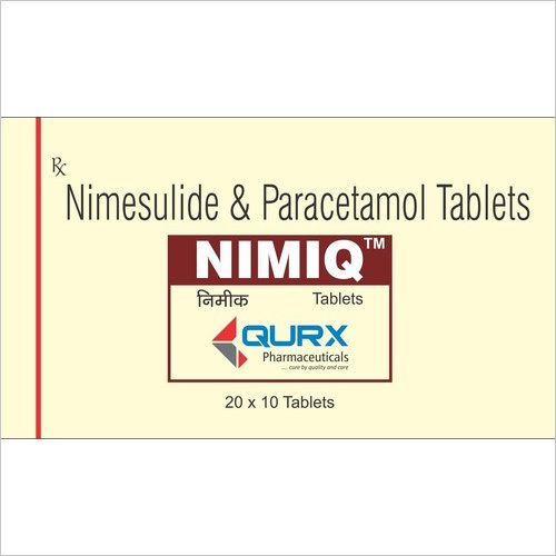 Nimesulide And Paracetamol Tablets