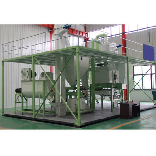 Automatic Poultry Feed Plant - Durable Steel Construction , High Efficiency Operation and Easy Maintenance