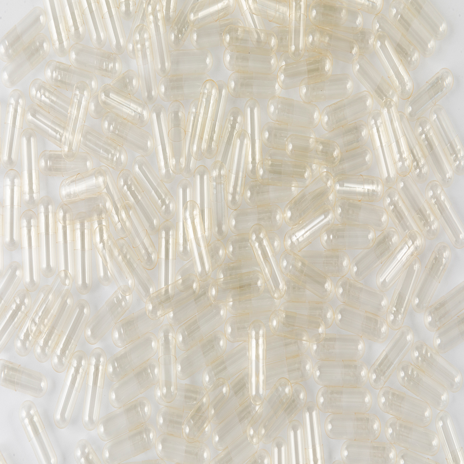 White & Blue Empty Capsules