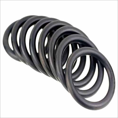 FKM Rubber O Rings - Round Shape, Soft Hardness, Black Color, Silicon Material | Pressure Proof, Packaged in Convenient Packets
