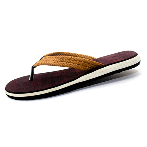 कोई भी रंग 6X10 पुरुषों की फ्लिप फ्लॉप ब्राउन स्लिपर