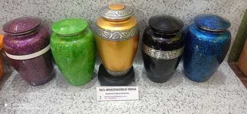 ALUMINIUM MULTICOLOR CREMATION URN