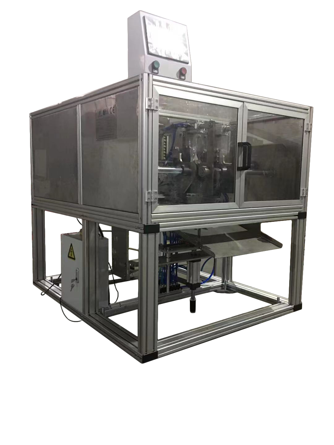 Grey Fully Automatic Notch Cutter Machine