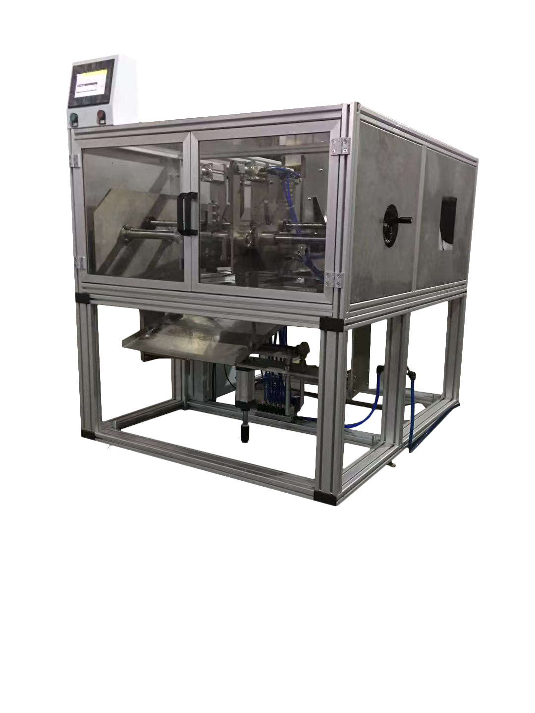 Grey Fully Automatic Notch Cutter Machine