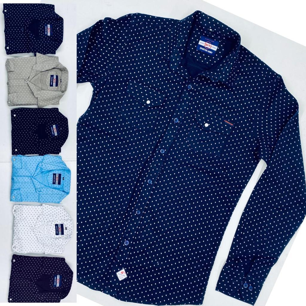 Men's Shirts - Cotton Blend M-xl, Multicolor | Customizable, Durable, Comfortable, Stylish Casual & Formal