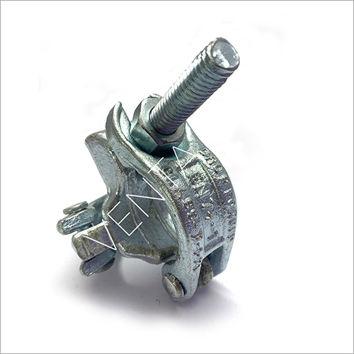 Venta Drop Forged Double Scaffolding Pipe Clamp - Mild Steel, 40x40mm Size, 48.3mm Diameter, Electric Galvanized Surface Treatment - Lightweight Round Shape, 0.95 Kg Each