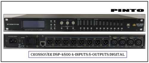 क्रॉसओवर साउंड प्रोसेसर Dsp-2600/dsp-4800