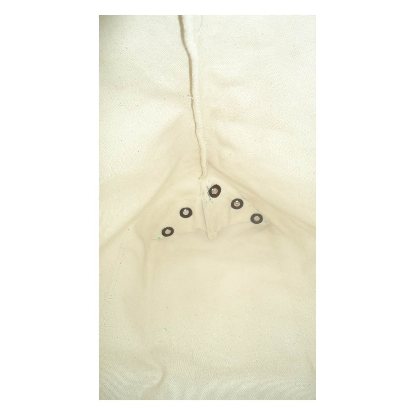Natural Canvas Bag With Leather Handle Capacity: 5 Kgs Kg/day