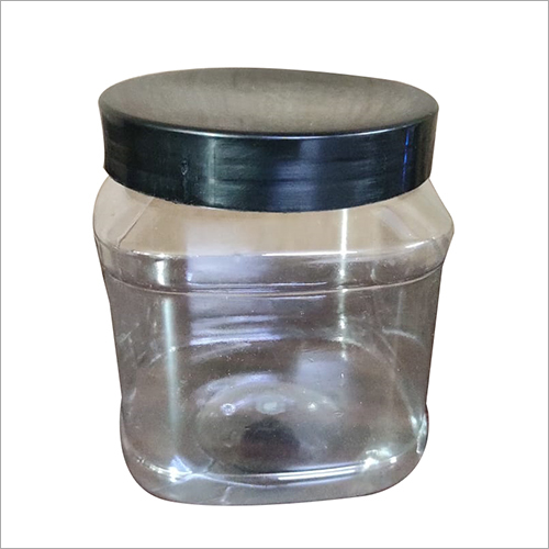 Transparent 500 Ml Pet Jar