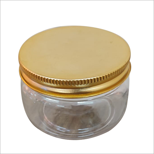 Small Pet Jar - Plastic, Customized Size, Transparent and Amber Colors - Round and Square Shapes