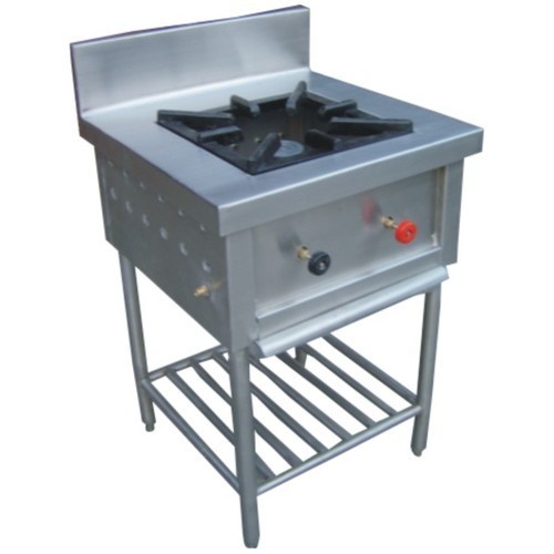 Siberian Single Burner Cooking Range - Stainless Steel, 16 kg Weight | Electric Power Source, Glass and GI Components