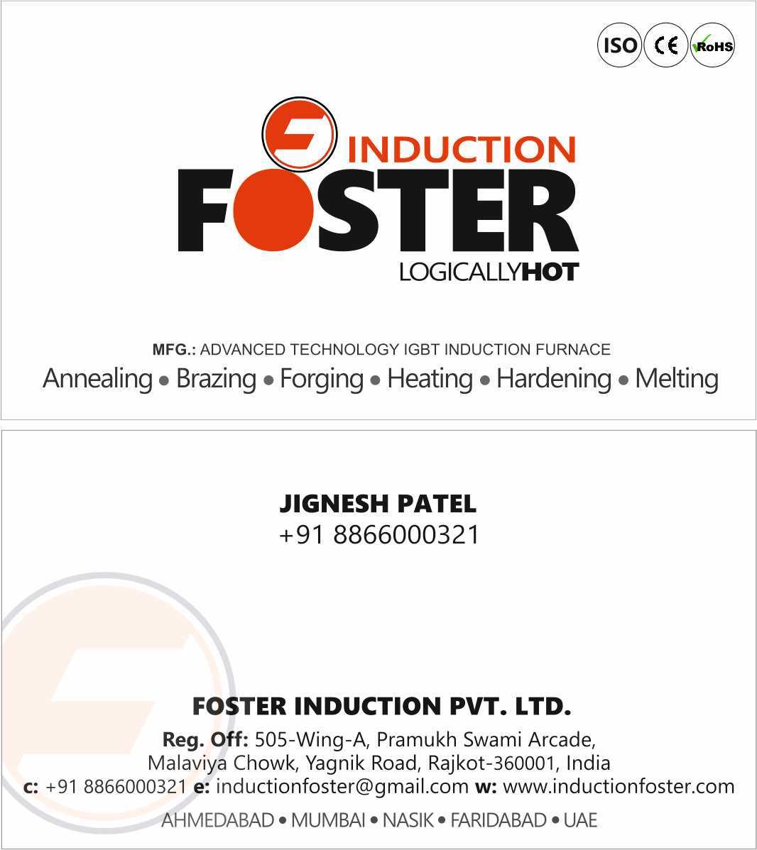 Foster Pre Heat Induction - Pwht Machine