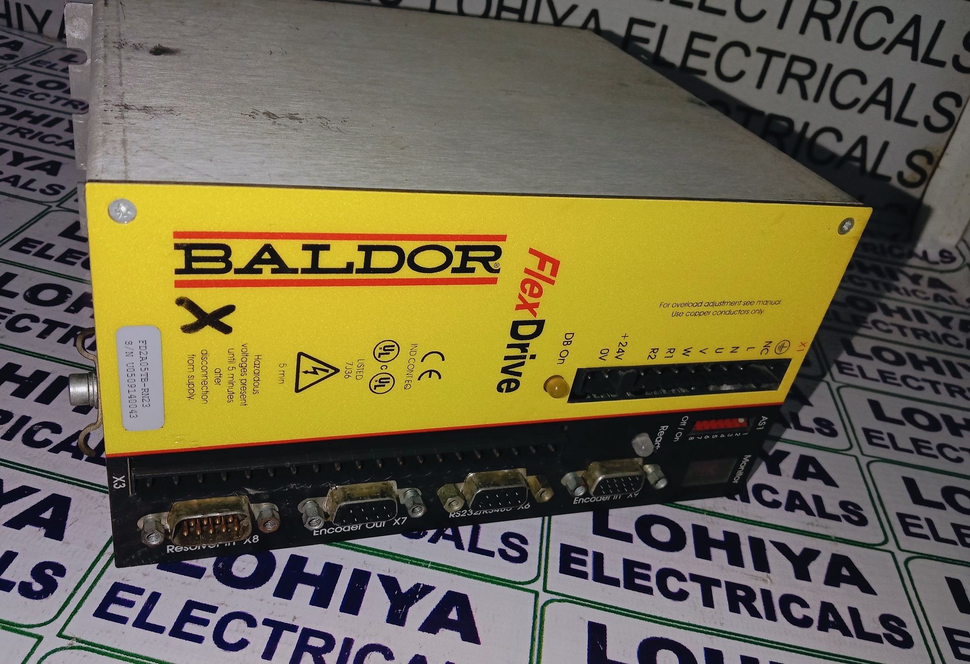 Baldor Servo Drive Fd2a05tb-rn23