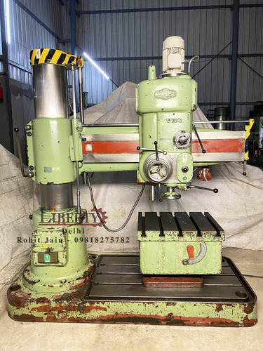 एमएएस वीआर 4 50 मिमी क्षमता वाली रेडियल ड्रिलिंग मशीन