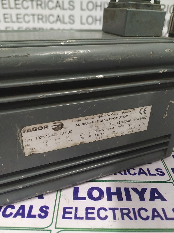 Fagor Fxm43.40f.i0.000 Servo Motor