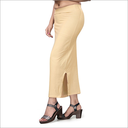 Plain Beige Saree Shaper