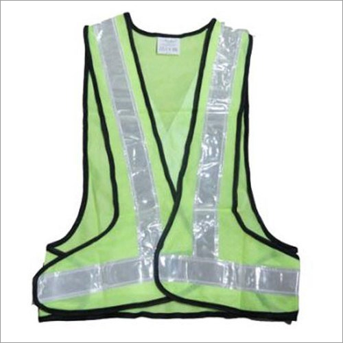 Minimax Florescent Reflective Jacket - Light Density Plastic, Unisex, Green | Reusable Personal Protection Gear for Industrial Use, Breathable Design
