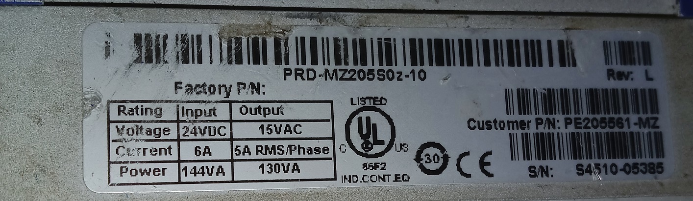 Kollmorgen Servo Drive Prd-mz205s0z-10