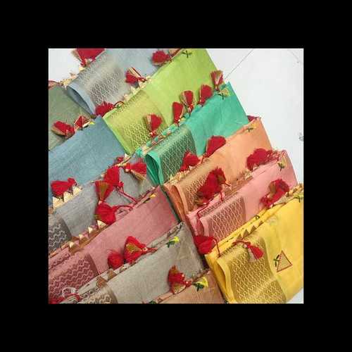 Ladies soft cotton saree