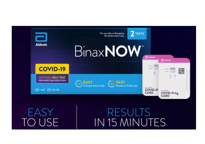 Binaxnow Home Test
