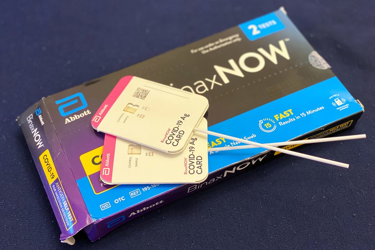 Binaxnow Home Test
